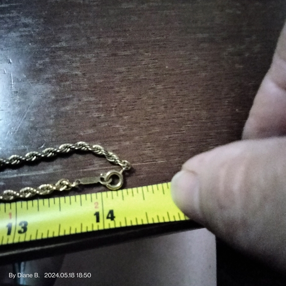 Vtg.  Rope Chain - Picture 2 of 3